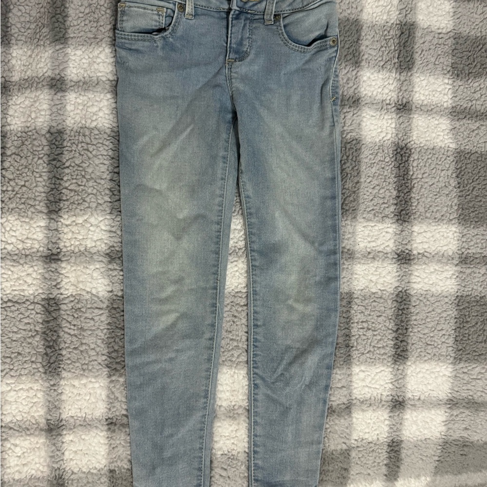 Gap kids size 6 regular super skinny jeans
